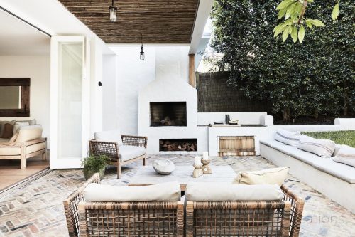 outdoor area backyard