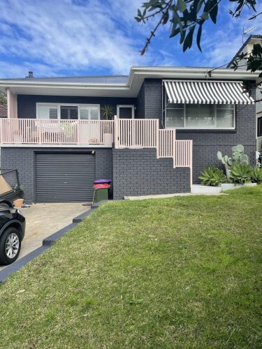 garage facade driveway