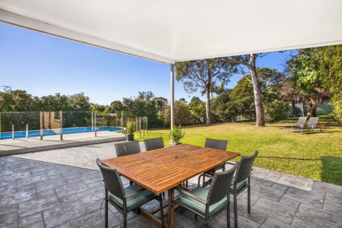 pool outdoor area
