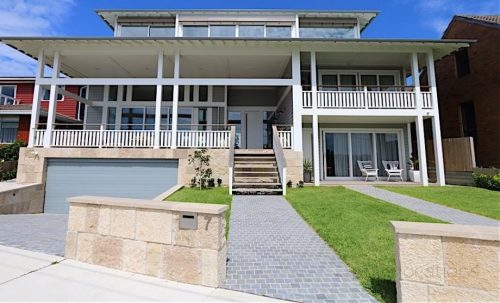 facade driveway garage
