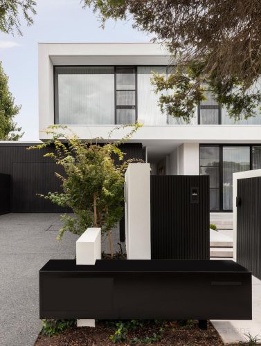 garage facade driveway