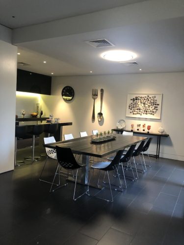 kitchen dining space