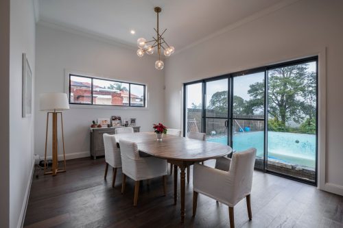 dining space pool