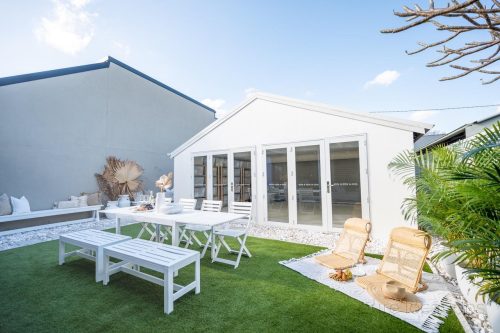 outdoor area backyard