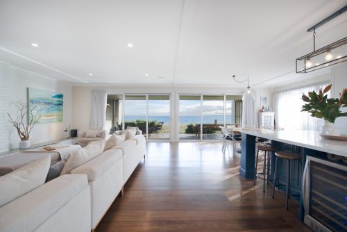 living room dining space
