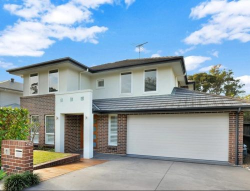 facade driveway garage