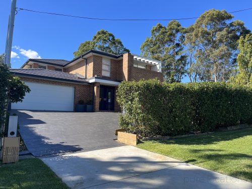 garage facade driveway