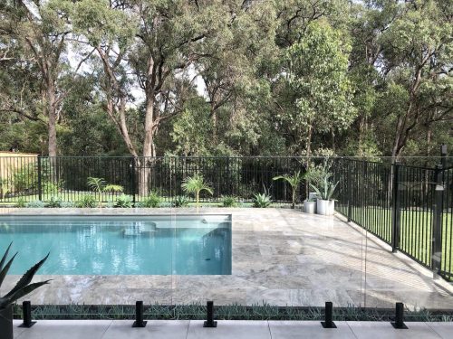 pool garden established