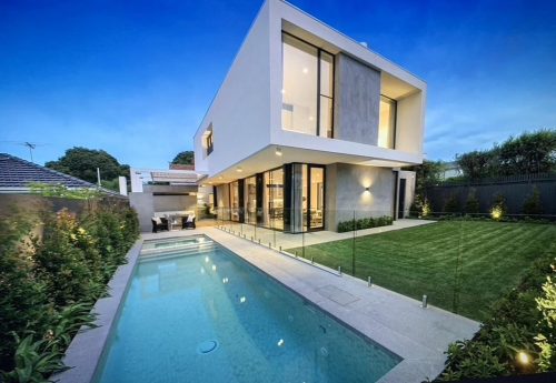 backyard pool