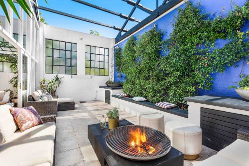 outdoor area backyard