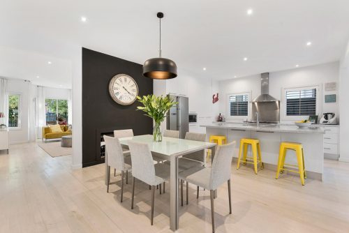 kitchen dining space