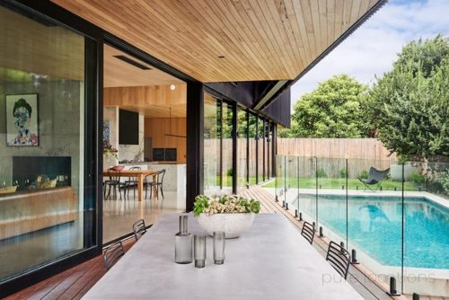 pool outdoor area