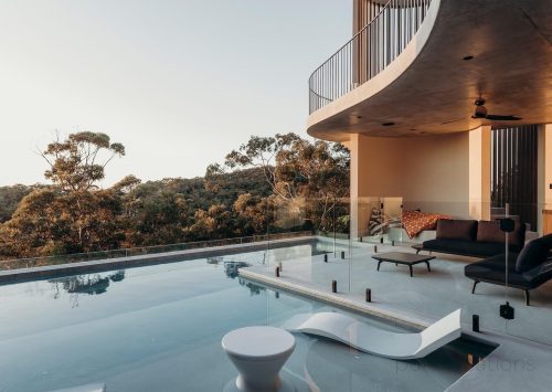 outdoor area pool