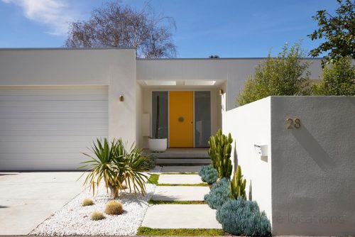 garage facade driveway