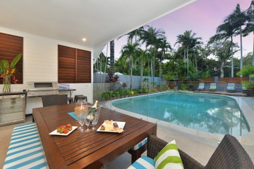 outdoor area pool
