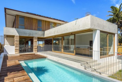 pool backyard