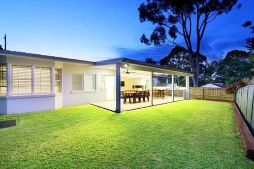 outdoor area backyard