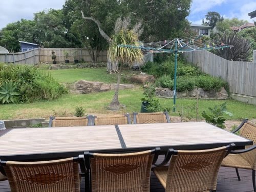 outdoor area backyard