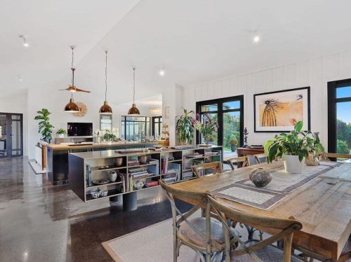 kitchen dining space