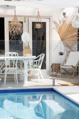 outdoor area pool