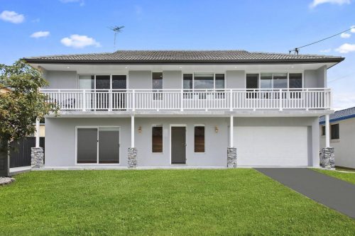 garage facade driveway