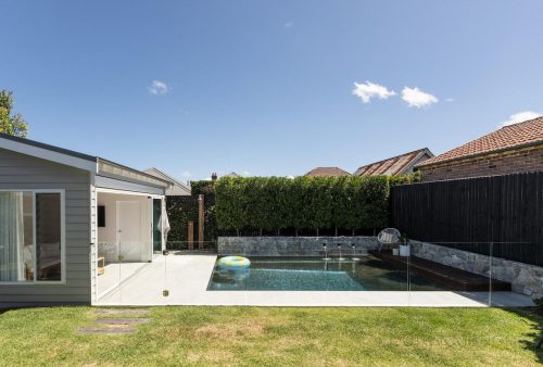 pool backyard