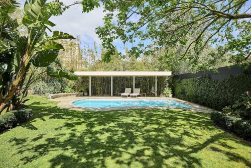 pool backyard