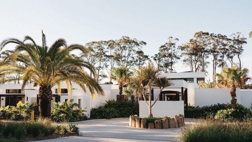 facade driveway garage