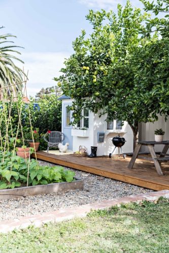 outdoor area backyard