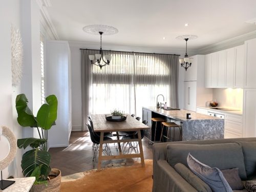 kitchen dining space