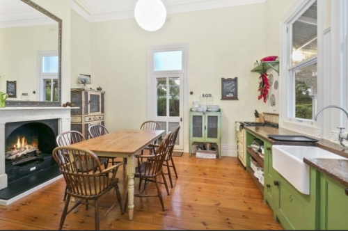 kitchen dining space