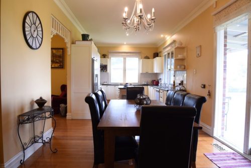 kitchen dining space