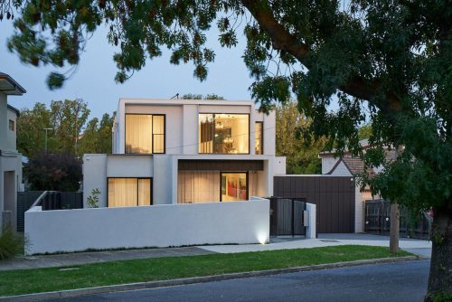 driveway facade garage