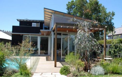 facade driveway garage