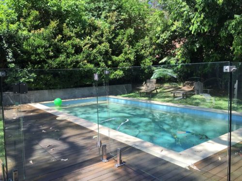 pool garden established