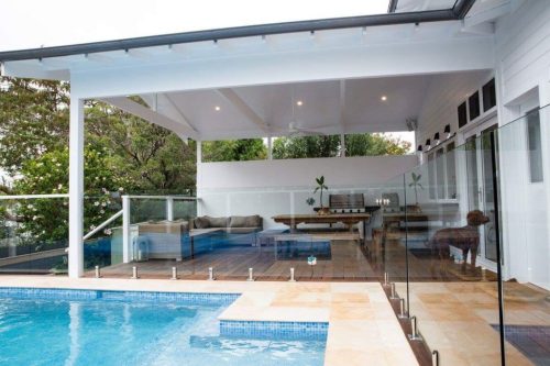 pool outdoor area