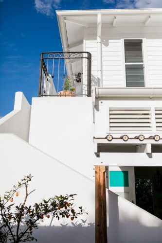 facade driveway garage