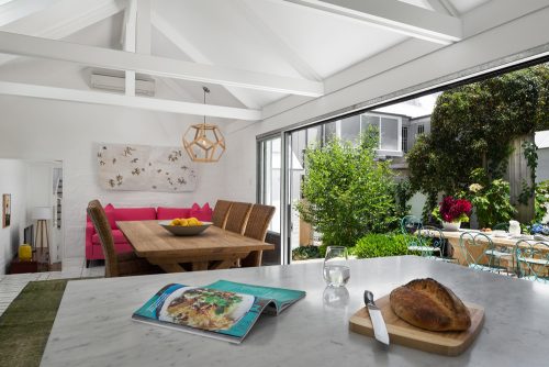 dining space outdoor area