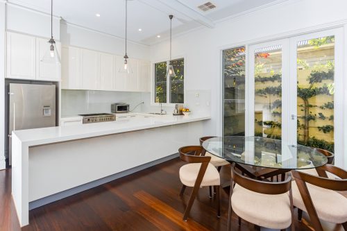 kitchen dining space