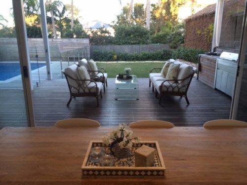 outdoor area backyard