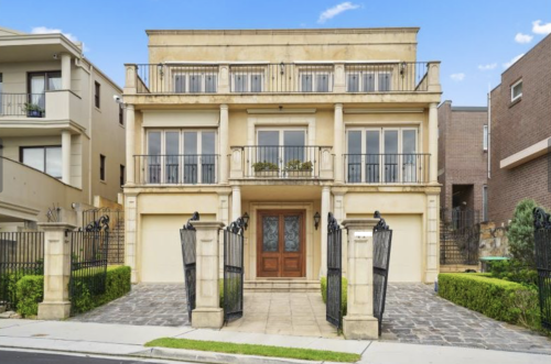 facade driveway garage