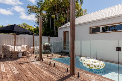 outdoor area pool