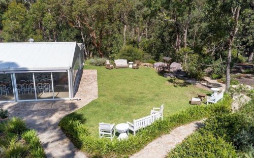 outdoor area backyard