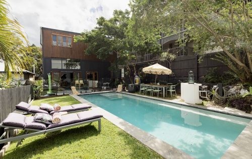 outdoor area pool