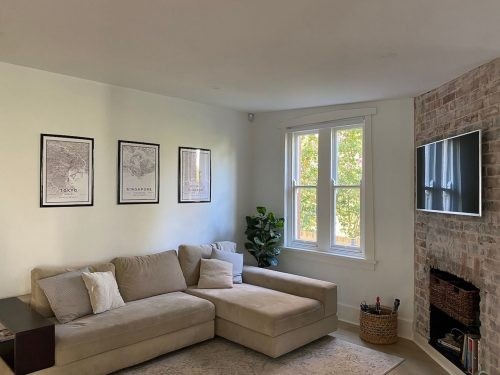 living room home office