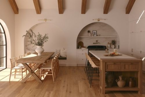 dining space kitchen