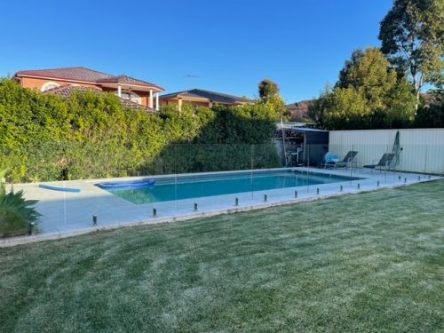 backyard pool