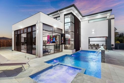 outdoor area pool