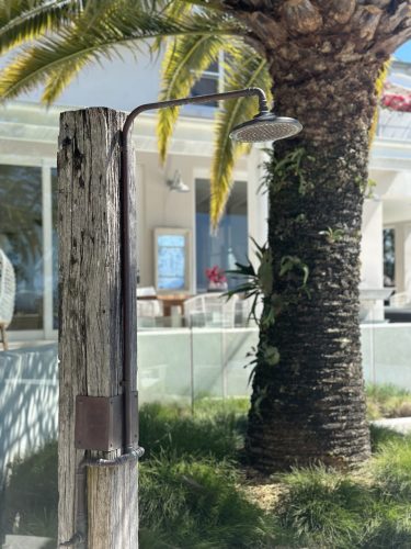 THE VIEW - outdoor shower