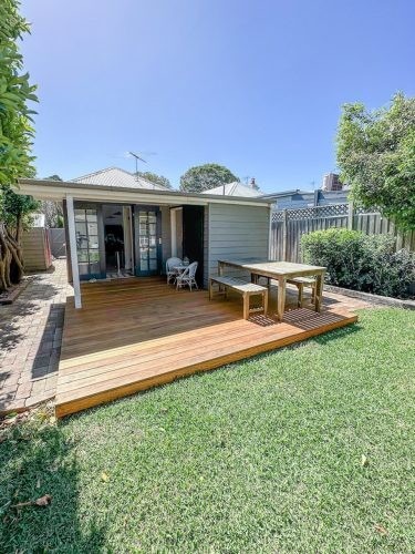 outdoor area backyard